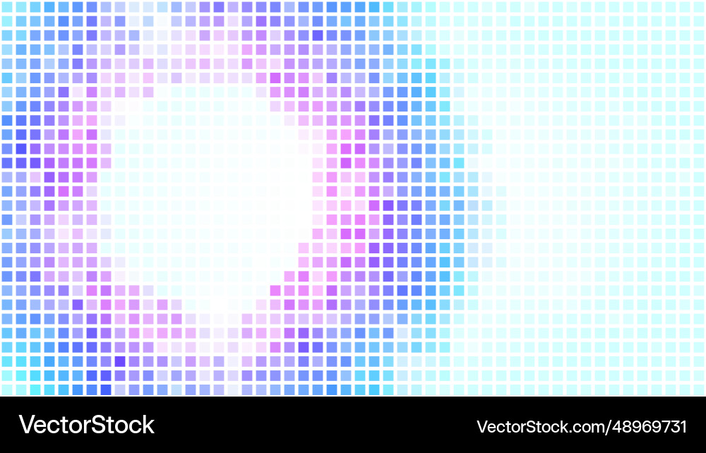Mosaic color gradient for your design project Mosaic color gradient for your design project vector image