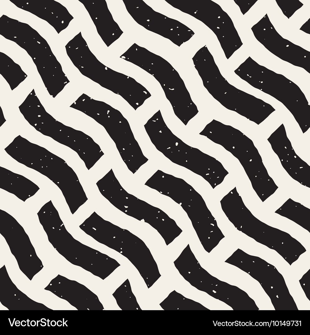 Seamless diagonal lines grungy pattern Vector Image
