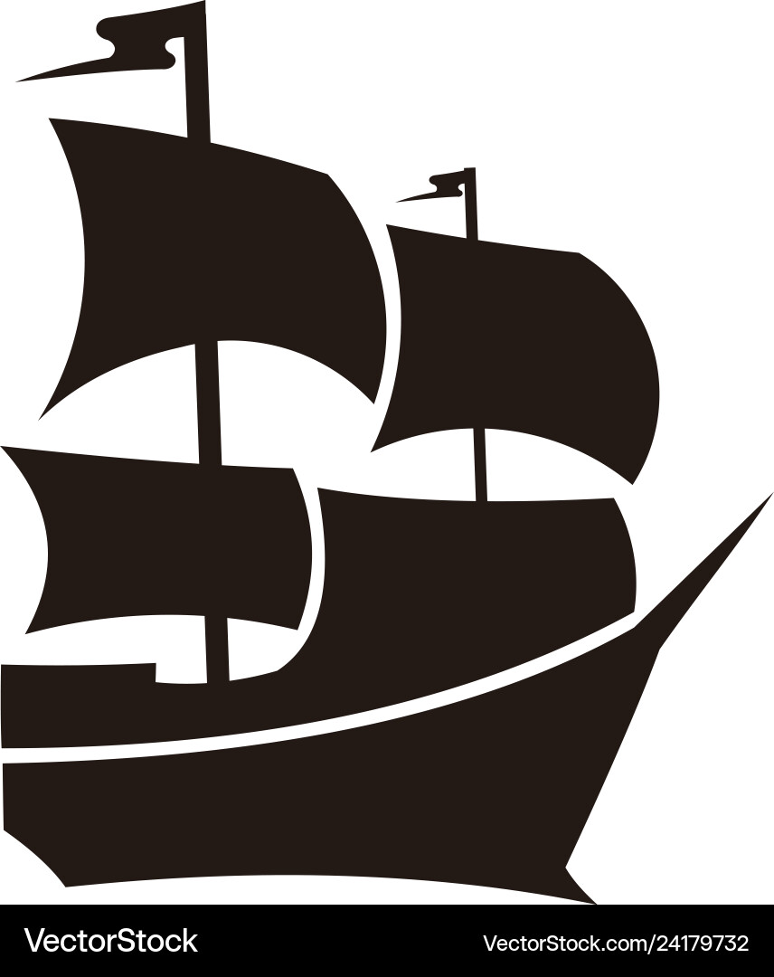 Sailing yacht Royalty Free Vector Image - VectorStock