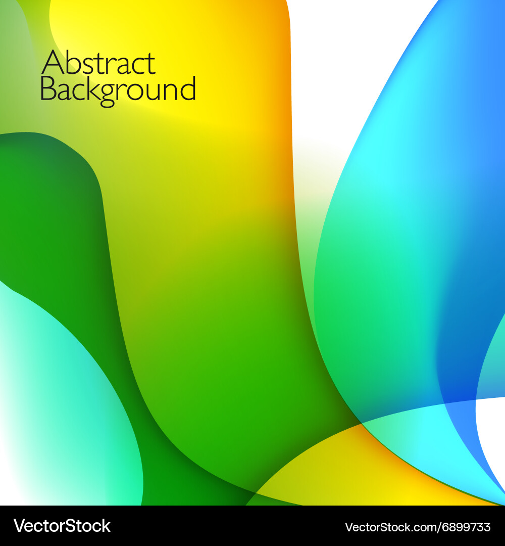 Abstract background with waves vector image