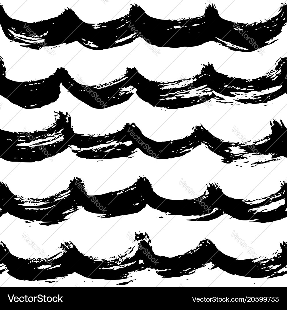 Abstract Wave Pattern Vector Image