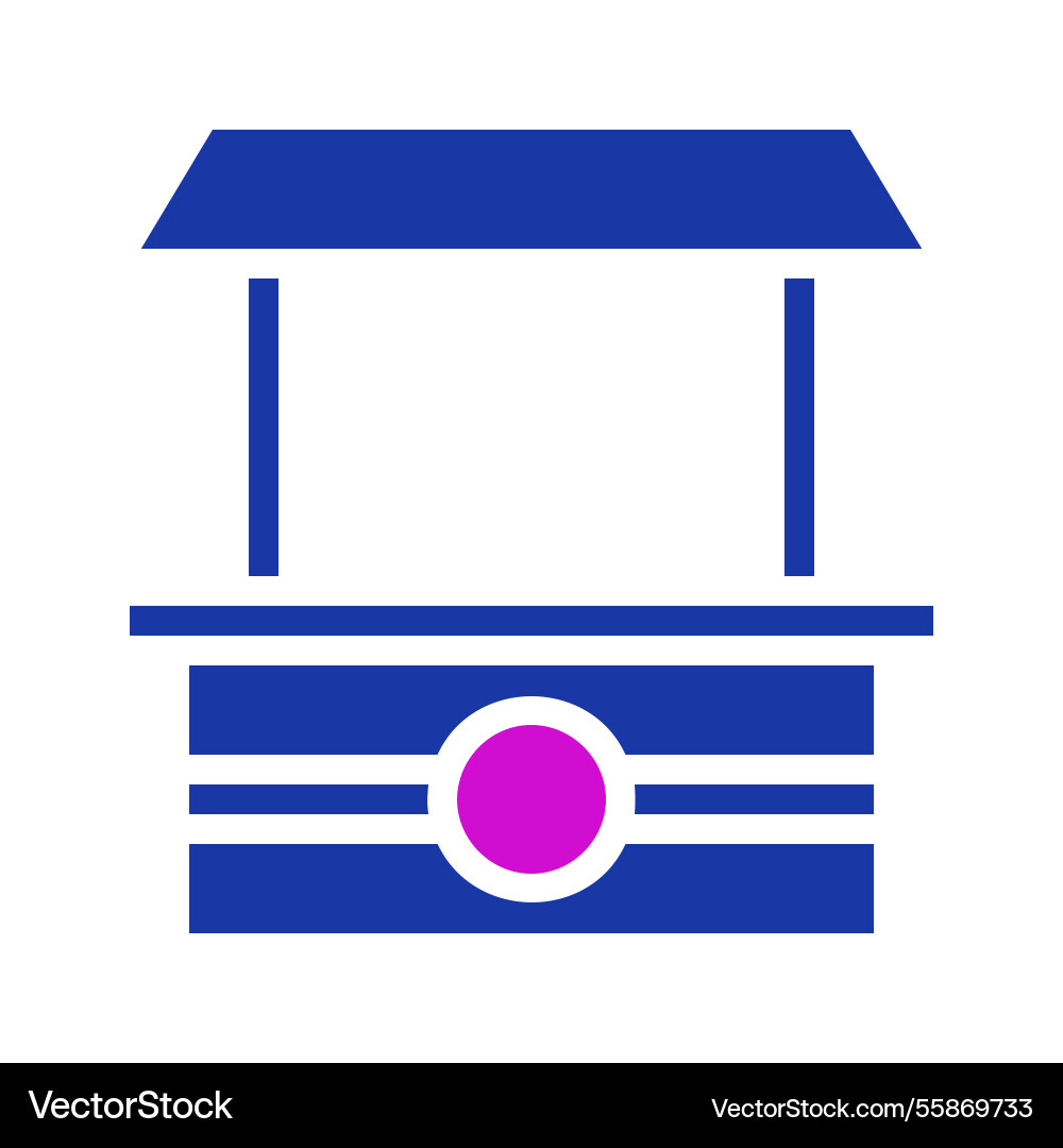Cannon with fuse on white background Vector Image