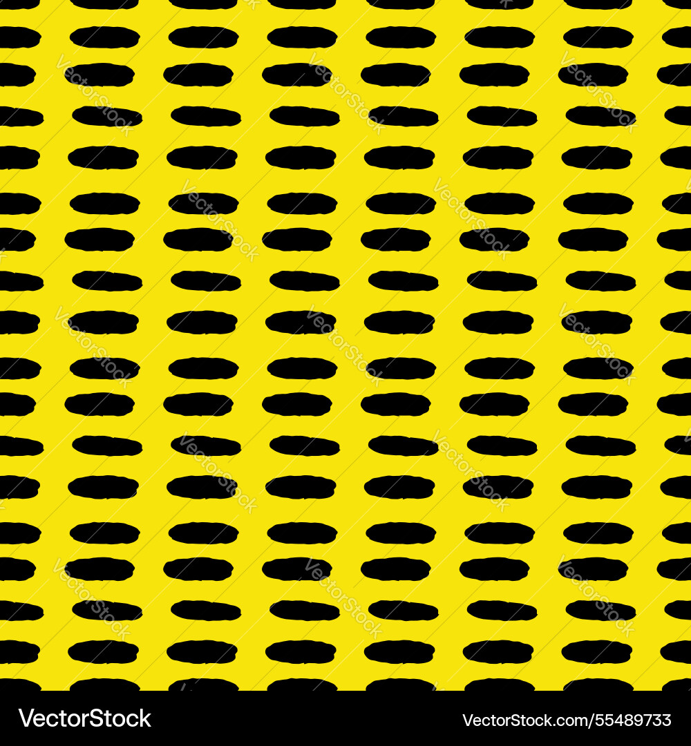 Horizontal small dash pattern hand drawn simple Vector Image