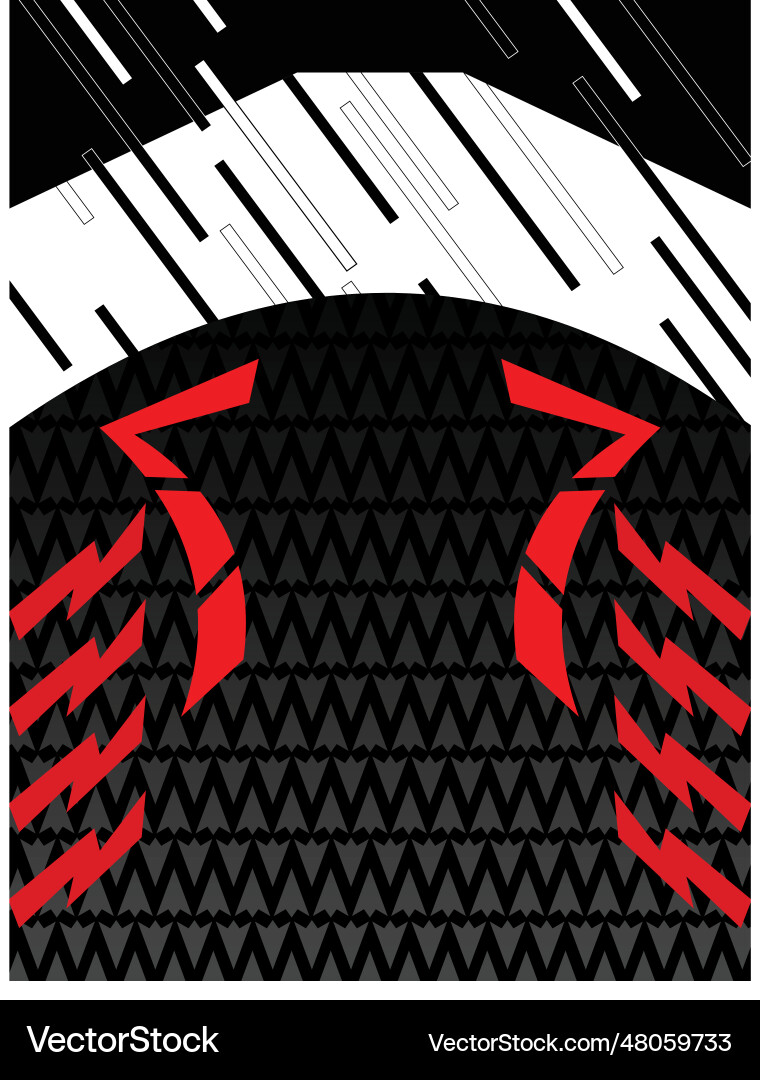 Sport uniform abstract pattern background design Vector Image