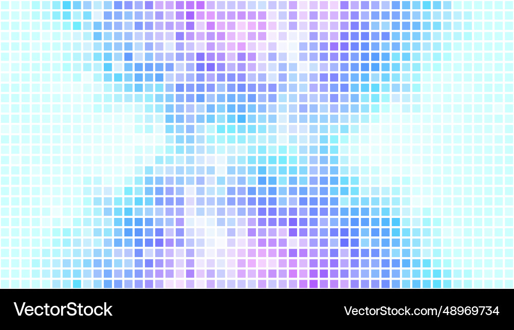 Mosaic color gradient for your design project Mosaic color gradient for your design project vector image