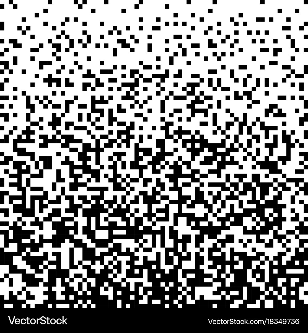 Pixel Grid Abstract Background vector image