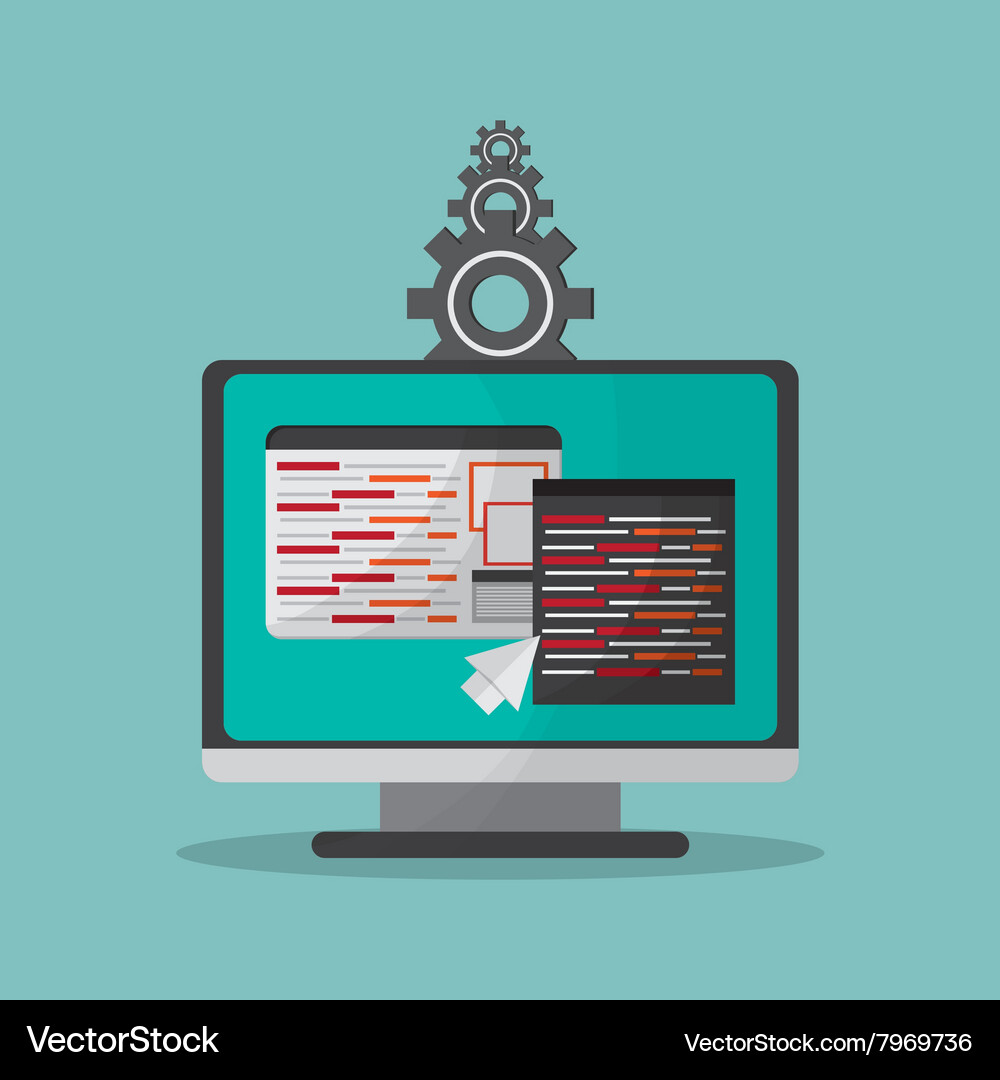 Responsive web design Vector Image