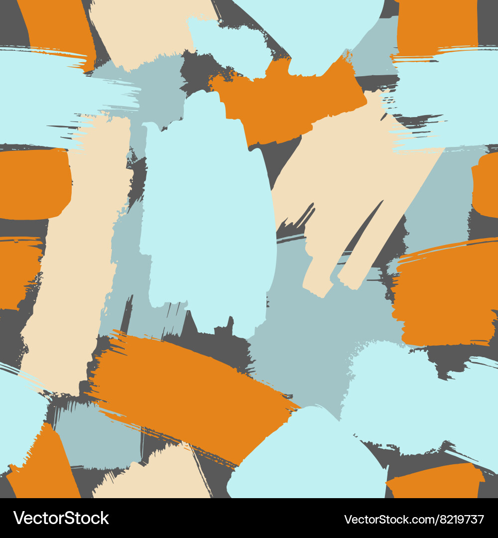 Abstract Brushstroke Pattern vector image