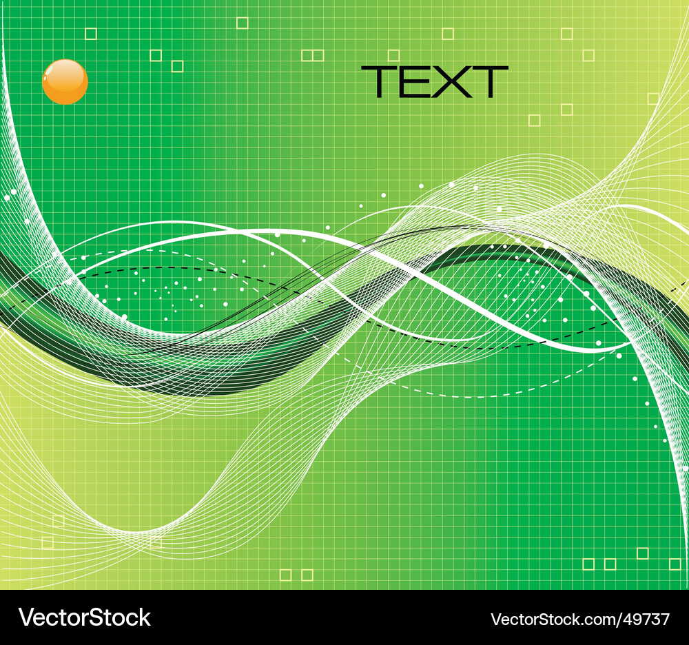 Dynamic Abstract Background Vector Image