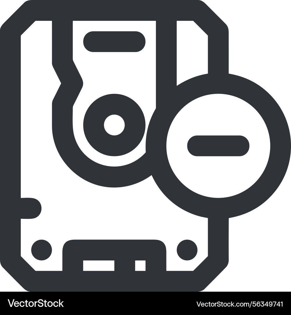 Computer icon symbol image Vector Image