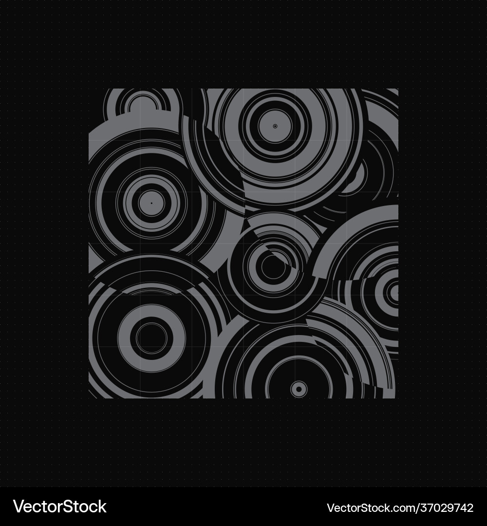 Digital visualization science tech concept Vector Image
