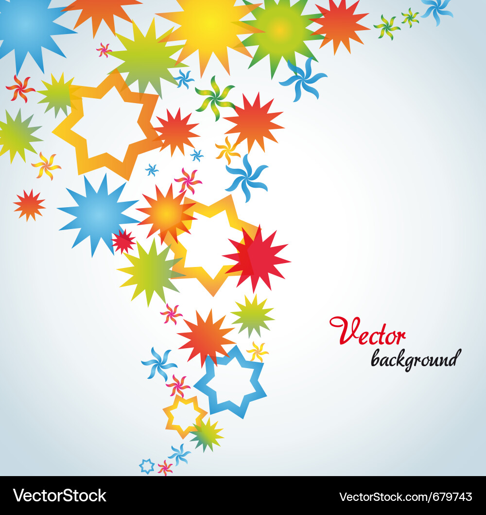 Abstract colorful background Vector Image