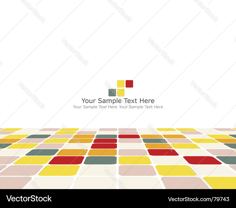 Checkered background Vector Image
