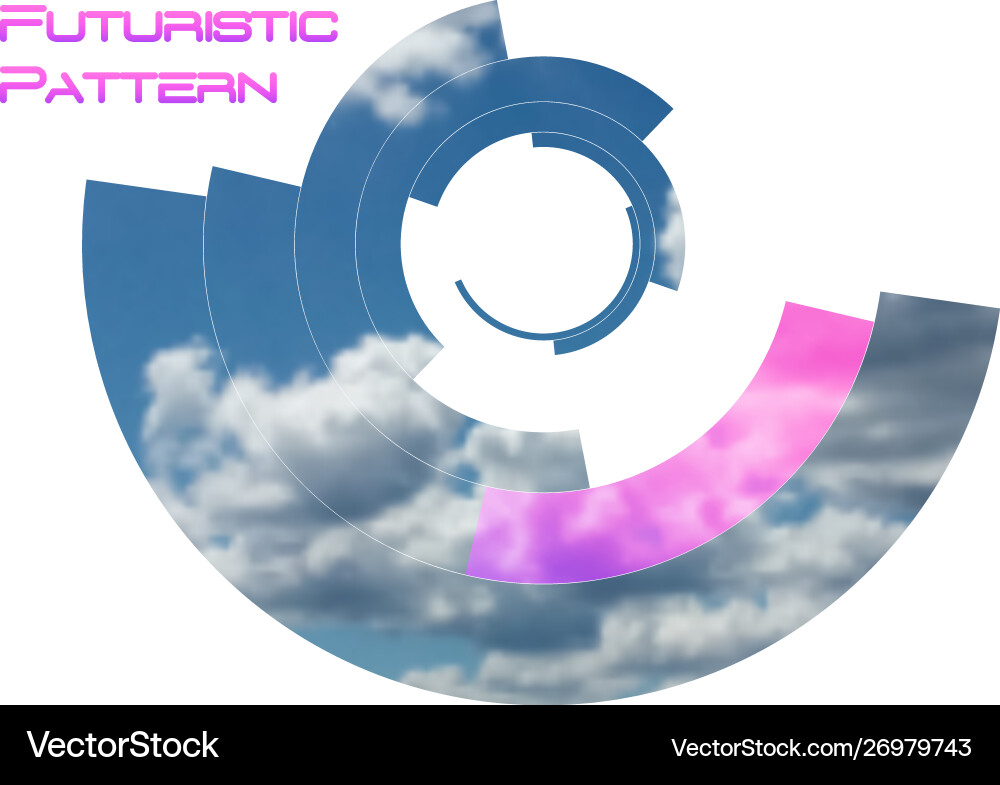 Circular pattern circle elements forming Circular pattern circle elements forming vector image