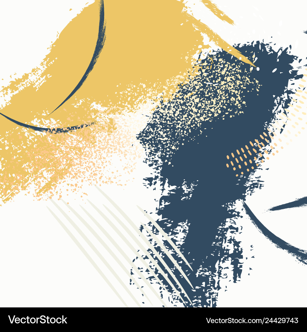 Grungy Brushstroke Pattern vector image