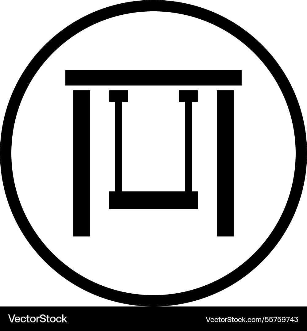 Playground icon design Vector Image