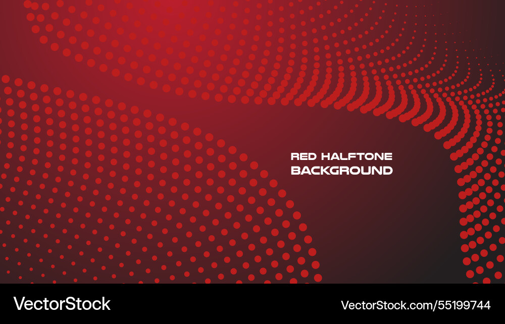Dark red halftone abstract background image Dark red halftone abstract background image Vector Image