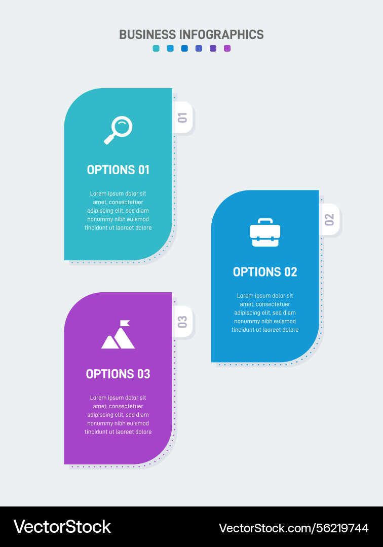 Vertical progress bar featuring 3 arrow-shaped Vertical progress bar featuring 3 arrow-shaped vector image