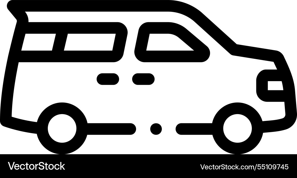 My account icon thin linear style design isolated My account icon thin linear style design isolated vector image