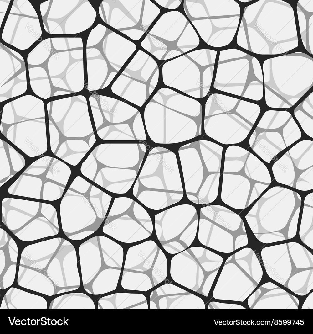 Reticulated Gray Net Background Vector Image
