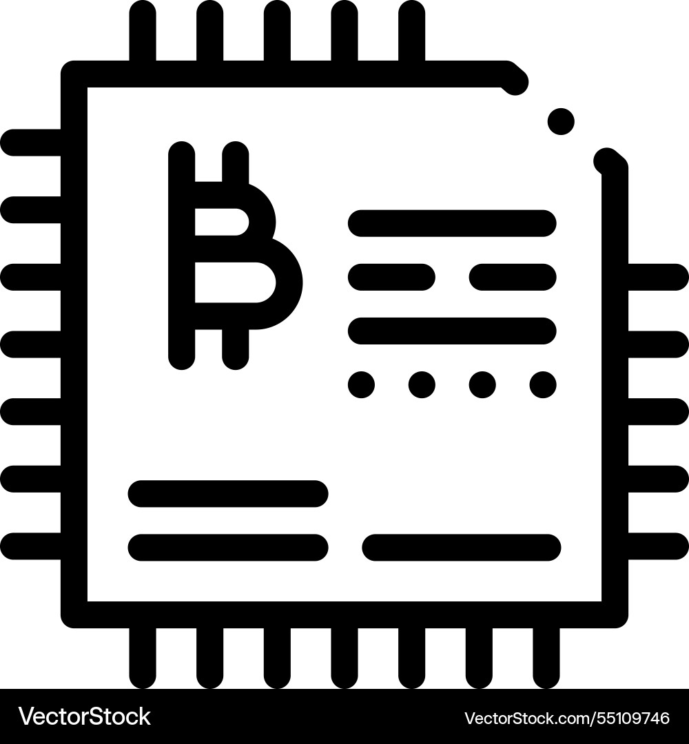 Mining icon thin linear style design isolated Mining icon thin linear style design isolated vector image