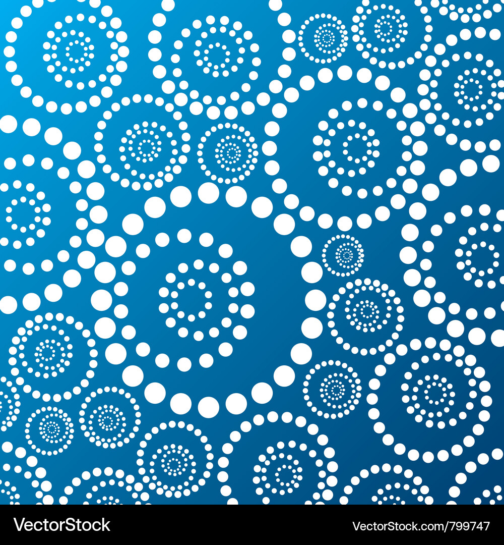 Abstract circles pattern Vector Image