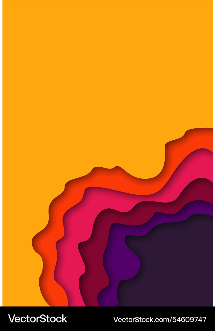 Abstract multi layers papercutting pattern Abstract multi layers papercutting pattern Vector Image