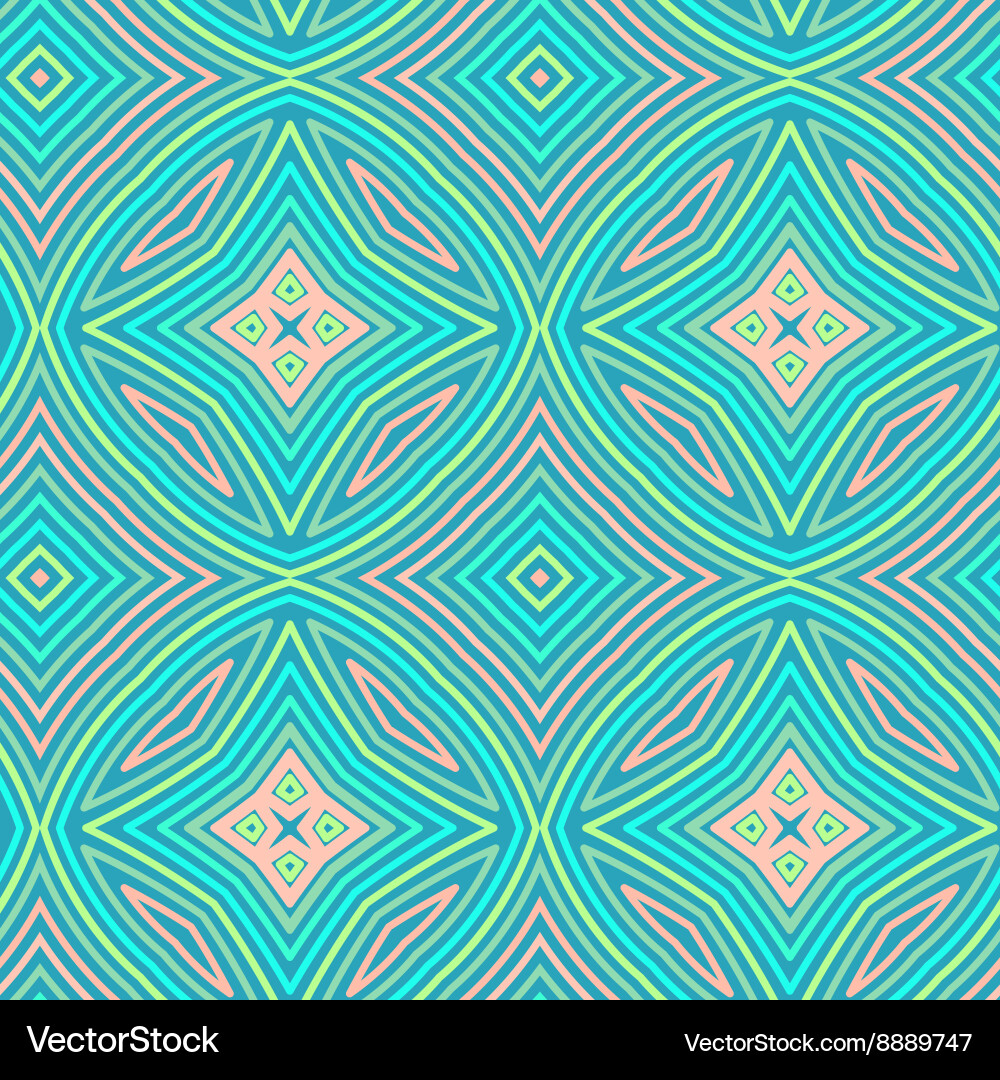 Intricate Ethnic Pattern Vector Image