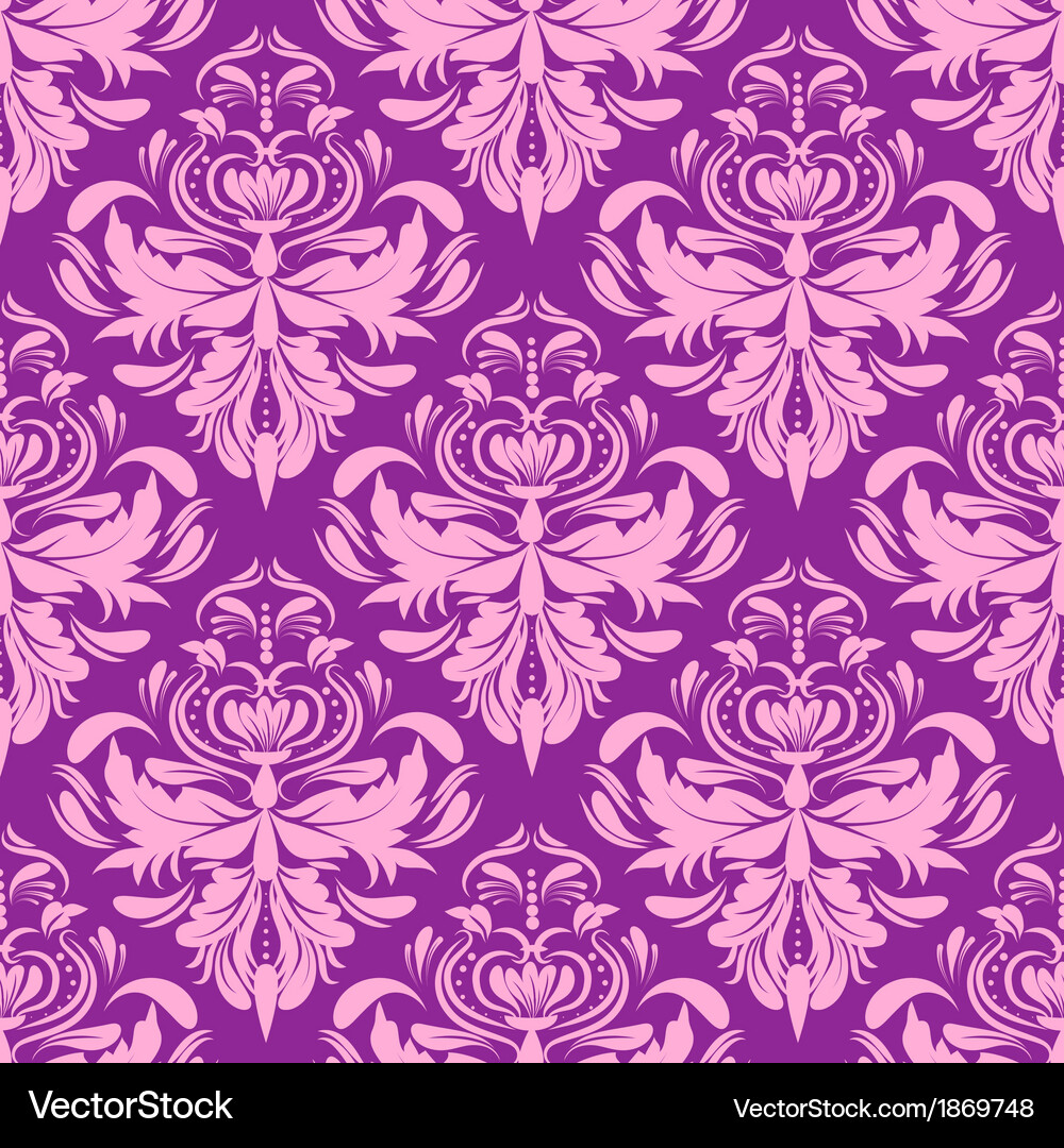 Damask pattern Vector Image