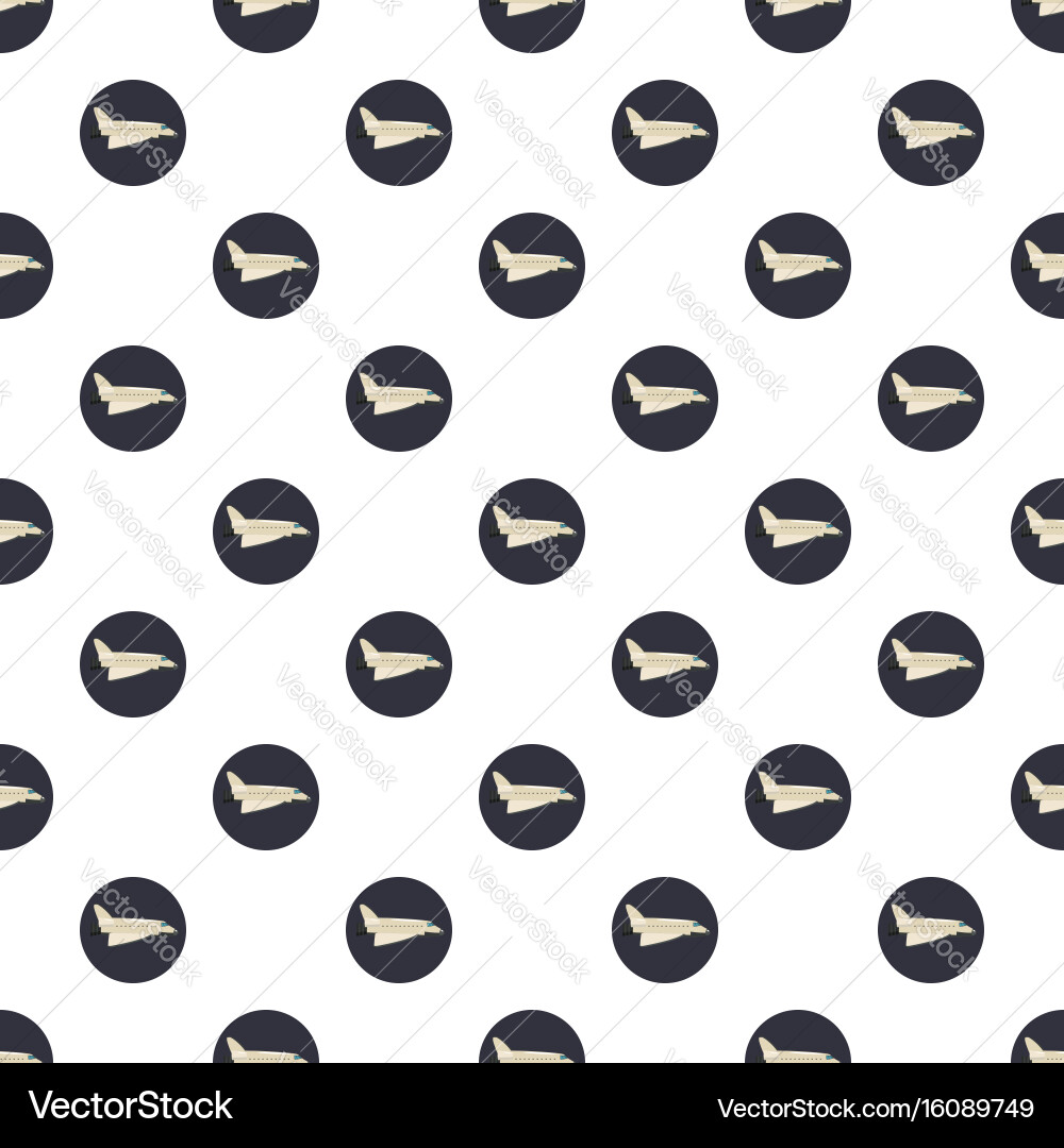 Big plane pattern Vector Image