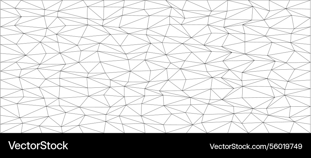 Chaotic geometric pattern with intricate lines vector image