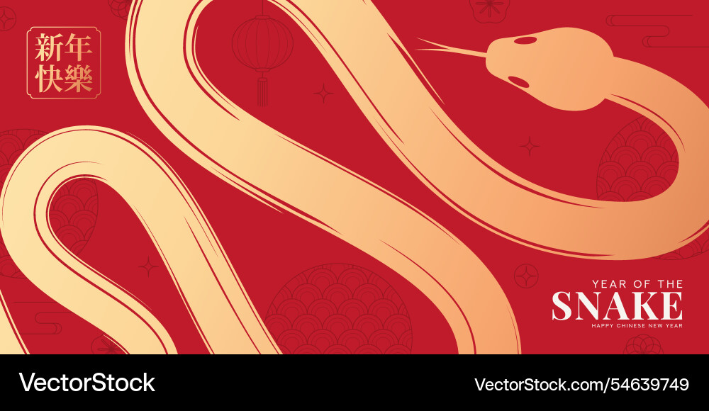 Chinese 2025 new year concept banner Chinese 2025 new year concept banner vector image