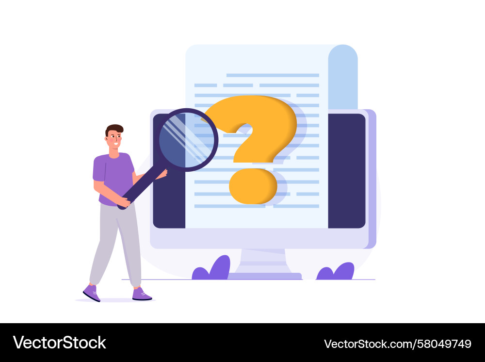 Problem Solving & Solution Concepts Vector Image