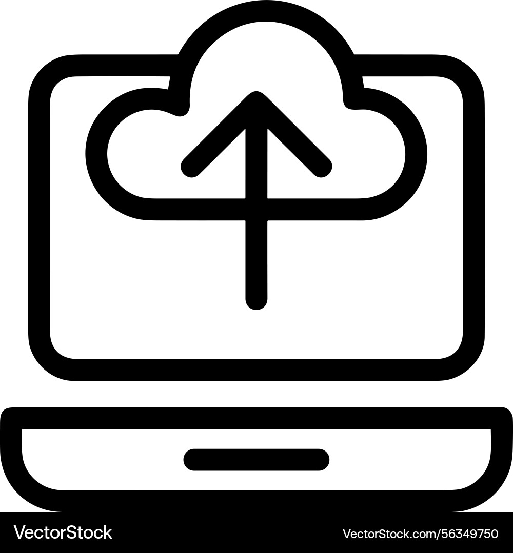 Computer icon symbol image Computer icon symbol image Vector Image
