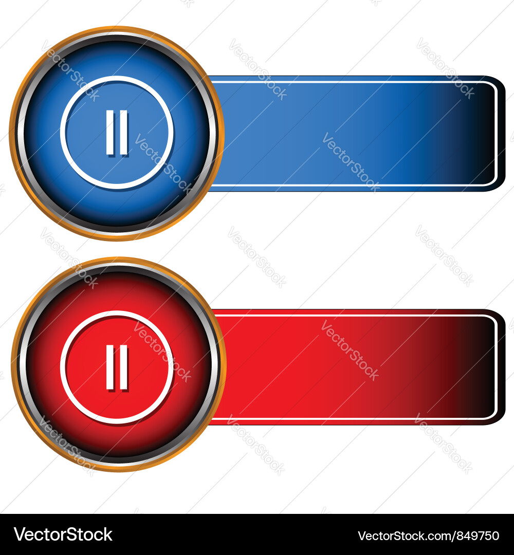 Player icons Vector Image