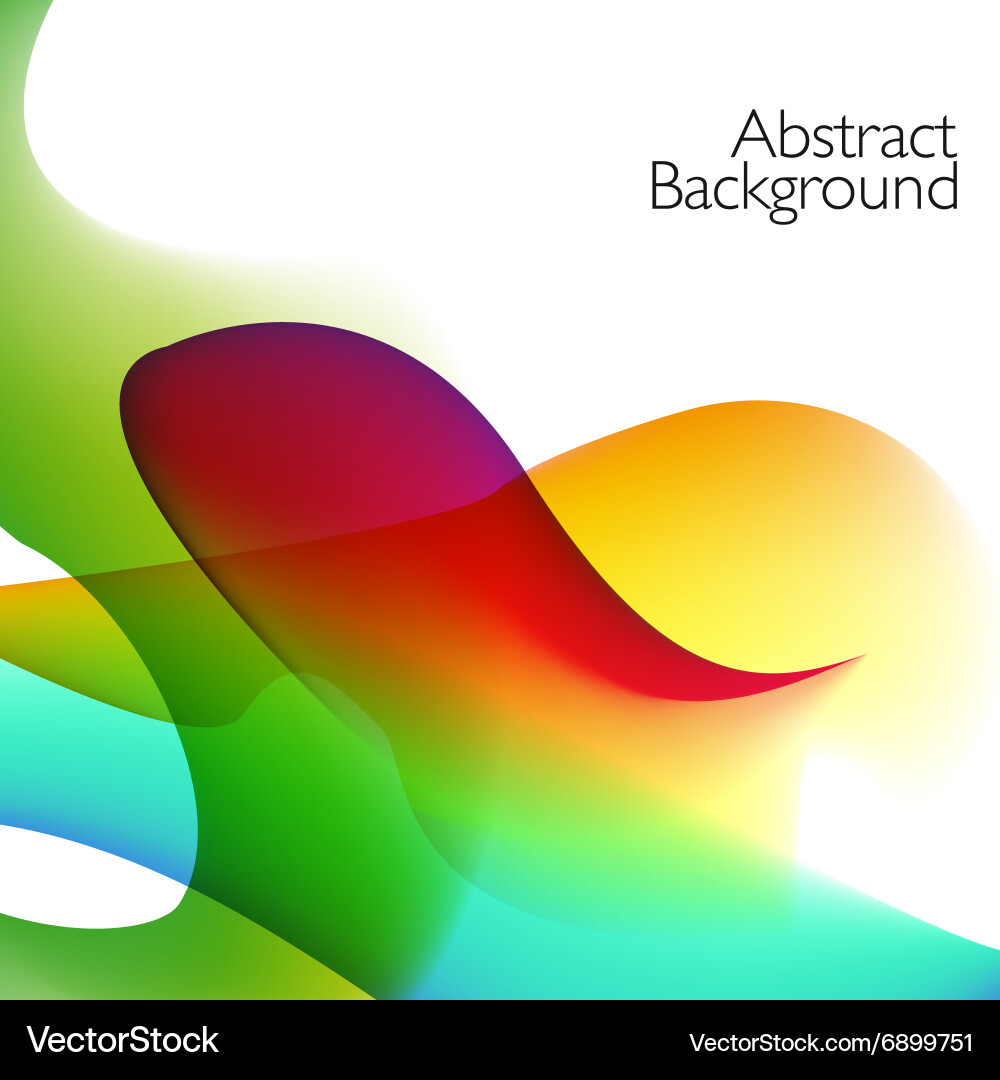 Abstract background with waves vector image