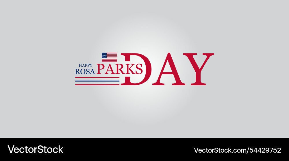 Courage in action recognizing rosa parks day Courage in action recognizing rosa parks day vector image