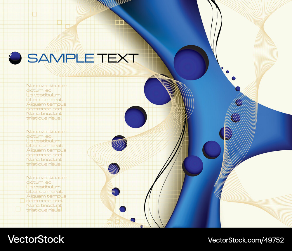 Dynamic Abstract Background Vector Image