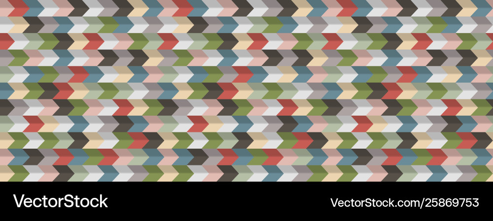 Geometric Retro Pattern Background Vector Image