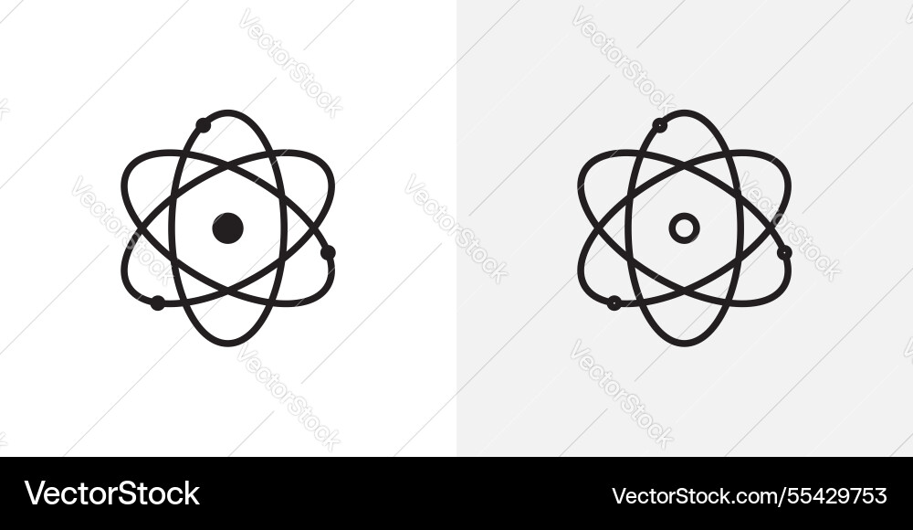 Physics icons pack for apps and ui ux desigs Physics icons pack for apps and ui ux desigs vector image