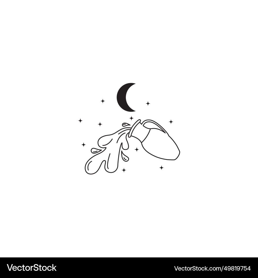 Feminine Blume Pflanze Icon Logo Design Feminine Blume Pflanze Icon Logo Design vektorbild