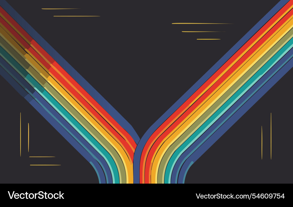 Retro style abstract technology background design Retro style abstract technology background design Vector Image