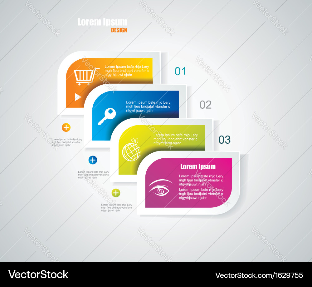 Speech Bubble Template - Communication Icons Vector Image