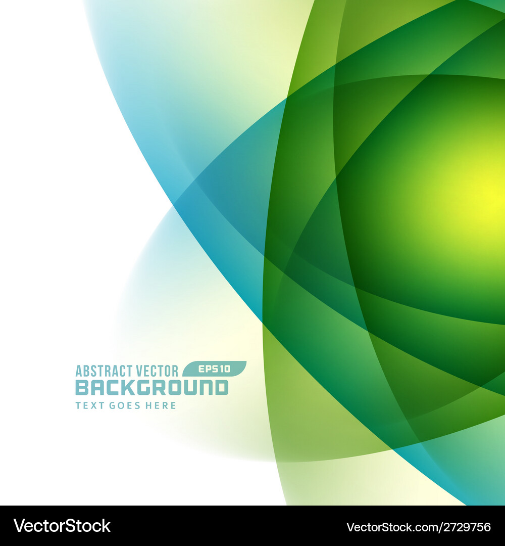 Smooth light lines abstract background eps10 Vector Image