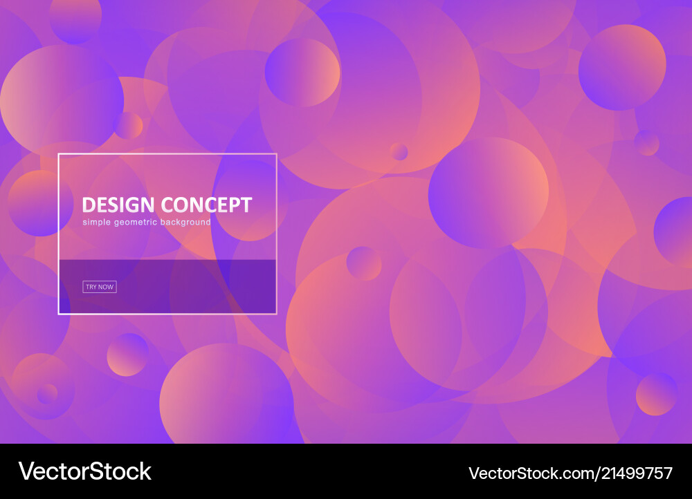 Abstract Geometric Gradient Background Vector Image