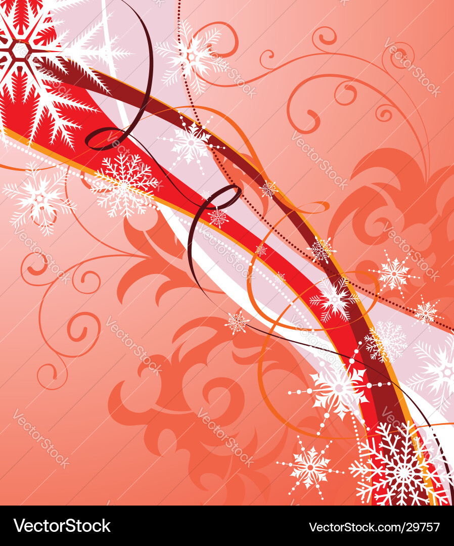 Background snow Vector Image