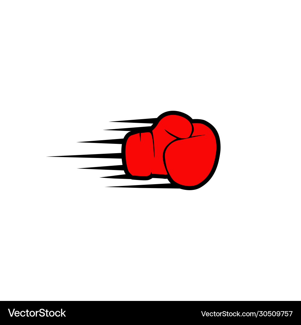 Boxing Gloves Logo Icon Vector Image