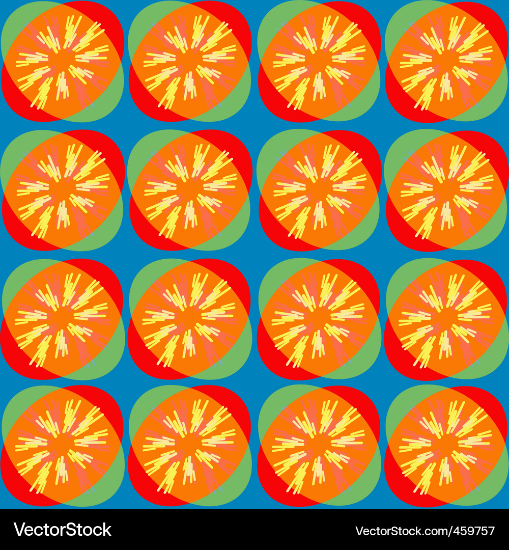 Retro abstract pattern Vector Image
