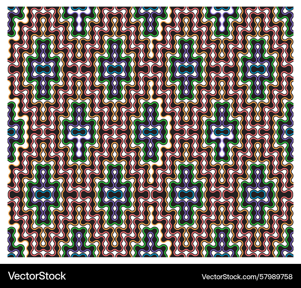 Abstract lines and zig zag print Abstract lines and zig zag print Vector Image