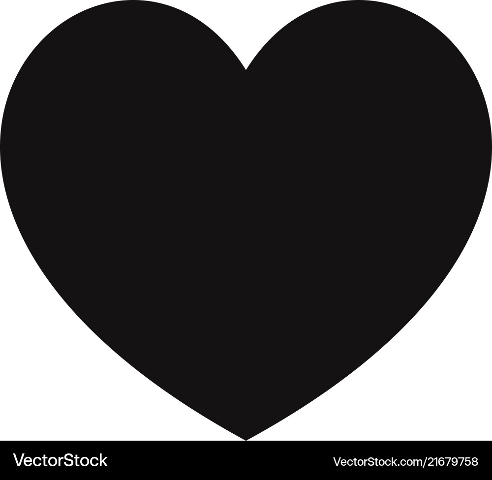 Heart icon Heart icon vector image